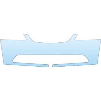 PAINT PROTECTION KIT - 2002 HONDA CIVIC SEDAN BUMPER - PRECUT PPF CLEAR BRA WRAP