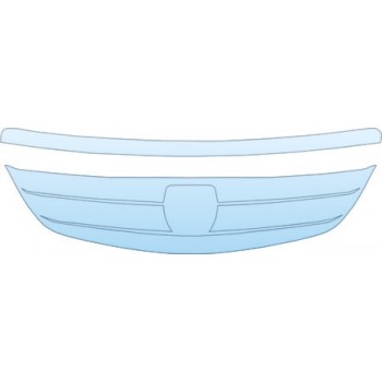 PAINT PROTECTION KIT - 2002 HONDA CIVIC SEDAN GRILLE - PRECUT PPF CLEAR BRA WRAP