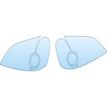 2002 HONDA CIVIC SEDAN  HEADLIGHTS - PRECUT PPF CLEAR BRA WRAP
