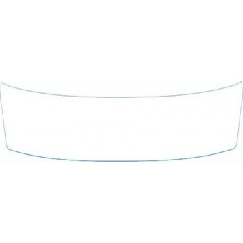 PAINT PROTECTION KIT - 2004 HONDA CIVIC SEDAN REAR BUMPER DECK KIT - PRECUT PPF CLEAR BRA WRAP