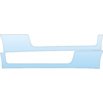 Precut PPF Kit – Clear Bra Paint Protection Film PAINT PROTECTION KIT - 2007 HONDA CIVIC COUPE SI ROCKERS KIT - PRECUT PPF CLEAR BRA WRAP