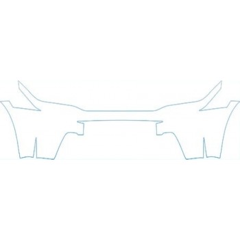 PAINT PROTECTION KIT - 2003 HONDA PILOT BUMPER KIT - PRECUT PPF CLEAR BRA WRAP