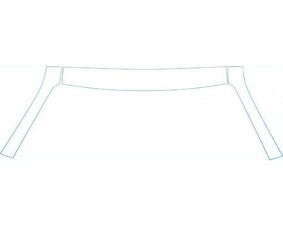 PAINT PROTECTION KIT - 2008 HONDA PILOT BASE ROOF A-PILLAR KIT - PRECUT PPF CLEAR BRA WRAP