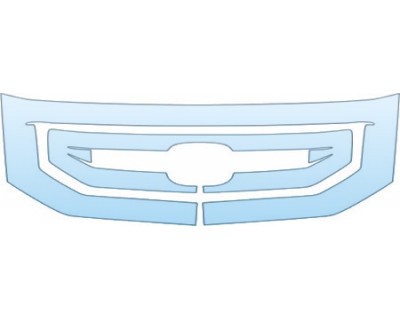 PAINT PROTECTION KIT - 2009 HONDA PILOT LX GRILLE KIT - PRECUT PPF CLEAR BRA WRAP