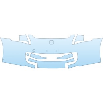 PAINT PROTECTION KIT - 2009 HONDA S2000 BUMPER KIT - PRECUT PPF CLEAR BRA WRAP
