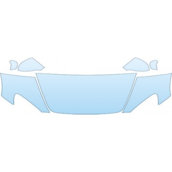 PAINT PROTECTION KIT - 2009 HONDA S2000 HOOD FENDER MIRROR KIT - PRECUT PPF CLEAR BRA WRAP