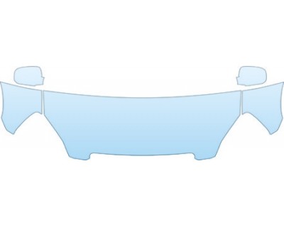 2005 HONDA CR-V SEDAN  Hood Fender Mirror Kit - PRECUT PPF CLEAR BRA WRAP