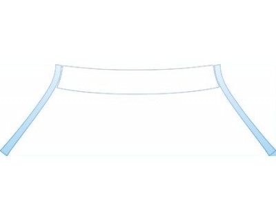 PAINT PROTECTION KIT - 2005 HONDA CR-V SEDAN ROOF A-PILLAR KIT - PRECUT PPF CLEAR BRA WRAP