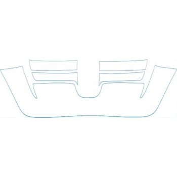 PAINT PROTECTION KIT - 2009 HONDA CR-V SEDAN GRILLE KIT - PRECUT PPF CLEAR BRA WRAP