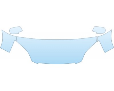 2009 HONDA CR-V SEDAN  Hood Fender Mirror Kit - PRECUT PPF CLEAR BRA WRAP
