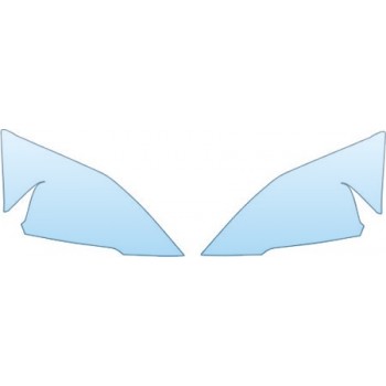 2007 HONDA CR-V SEDAN  Headlights Kit - PRECUT PPF CLEAR BRA WRAP