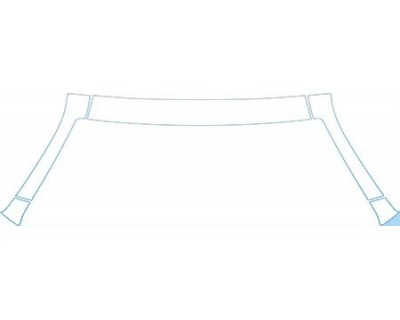 PAINT PROTECTION KIT - 2006 HONDA ODYSSEY BASE ROOF A-PILLAR KIT - PRECUT PPF CLEAR BRA WRAP
