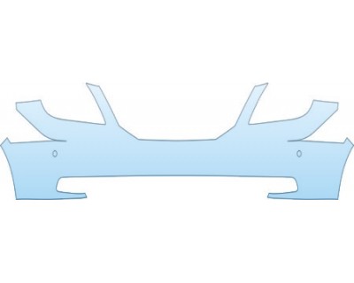 PAINT PROTECTION KIT - 2009 HONDA ODYSSEY LX UPPER BUMPER WITH SENSORS KIT - PRECUT PPF CLEAR BRA WRAP