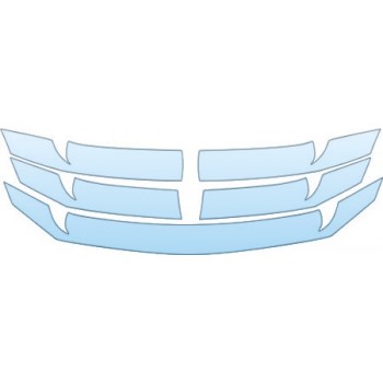 PAINT PROTECTION KIT - 2009 HONDA ODYSSEY LX GRILLE KIT - PRECUT PPF CLEAR BRA WRAP