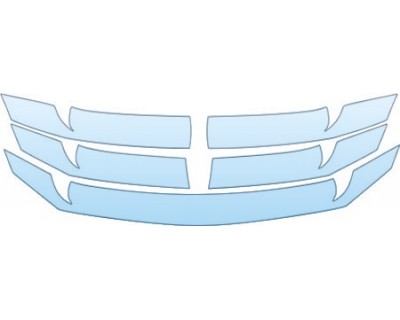PAINT PROTECTION KIT - 2009 HONDA ODYSSEY LX GRILLE KIT - PRECUT PPF CLEAR BRA WRAP