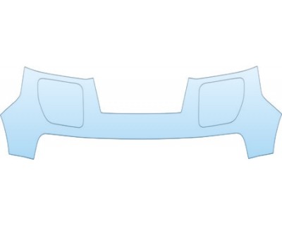 PAINT PROTECTION KIT - 2008 HONDA ELEMENT BASE PAINTED BUMPER KIT - PRECUT PPF CLEAR BRA WRAP