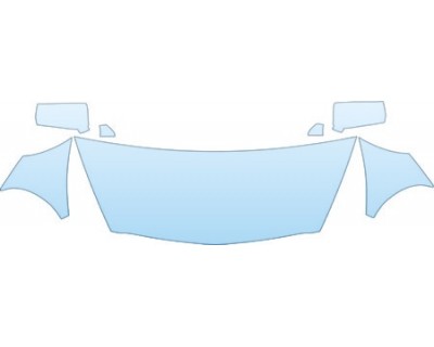 2007 HONDA FIT SPORT  Hood Fender Mirror Kit - PRECUT PPF CLEAR BRA WRAP