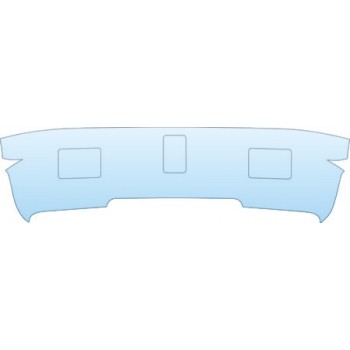PAINT PROTECTION KIT - 2008 HUMMER H2 BASE LOWER BUMPER KIT - PRECUT PPF CLEAR BRA WRAP