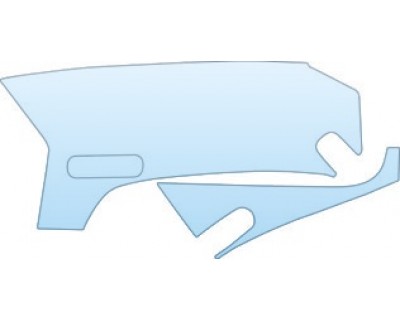 PAINT PROTECTION KIT - 2004 HUMMER H2 DRIVERS FENDERS KIT - PRECUT PPF CLEAR BRA WRAP