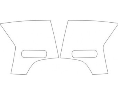 2008 HUMMER H2 LUX  Small Fenders Kit