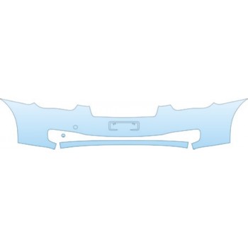 PAINT PROTECTION KIT - 2007 HYUNDAI ACCENT GLS BUMPER KIT - PRECUT PPF CLEAR BRA WRAP