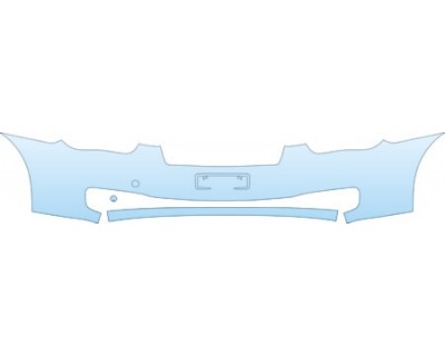PAINT PROTECTION KIT - 2007 HYUNDAI ACCENT GLS BUMPER KIT - PRECUT PPF CLEAR BRA WRAP