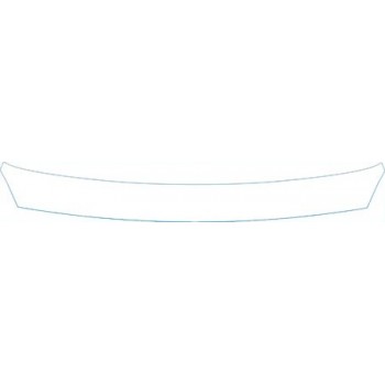 PAINT PROTECTION KIT - 2007 HYUNDAI ACCENT GS REAR BUMPER DECK KIT - PRECUT PPF CLEAR BRA WRAP