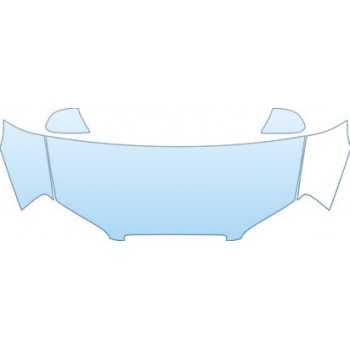 2005 HYUNDAI ELANTRA HATCHBACK  Hood Fender Mirror Kit - PRECUT PPF CLEAR BRA WRAP