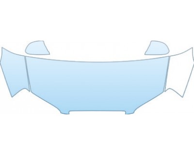 2005 HYUNDAI ELANTRA HATCHBACK  Hood Fender Mirror Kit - PRECUT PPF CLEAR BRA WRAP