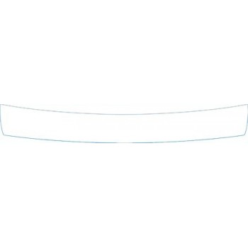 PAINT PROTECTION KIT - 2005 HYUNDAI ELANTRA SEDAN REAR BUMPER DECK KIT - PRECUT PPF CLEAR BRA WRAP