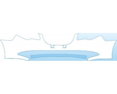 PAINT PROTECTION KIT - 2009 HYUNDAI ELANTRA GLS BUMPER KIT - PRECUT PPF CLEAR BRA WRAP
