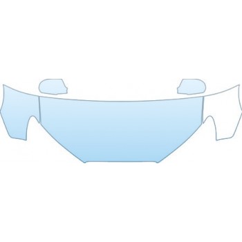 2009 HYUNDAI ELANTRA SE  Hood Fender Mirror Kit - PRECUT PPF CLEAR BRA WRAP