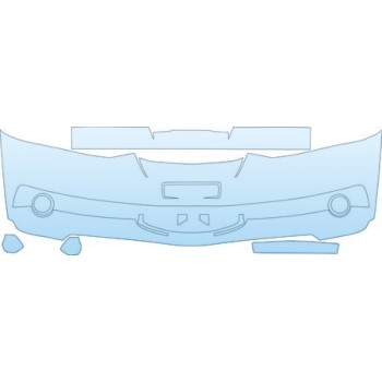 PAINT PROTECTION KIT - 2003 HYUNDAI TIBURON BUMPER KIT - PRECUT PPF CLEAR BRA WRAP