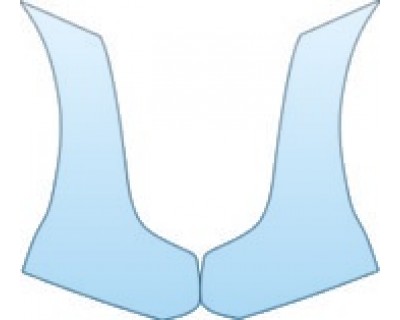 2008 HYUNDAI TIBURON SE  Splash Kit - PRECUT PPF CLEAR BRA WRAP