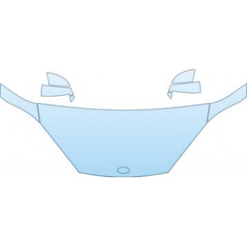 2008 HYUNDAI TIBURON SE  Hood Fender Mirror Kit - PRECUT PPF CLEAR BRA WRAP
