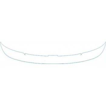 PAINT PROTECTION KIT - 2009 HYUNDAI TIBURON GT REAR BUMPER DECK KIT - PRECUT PPF CLEAR BRA WRAP