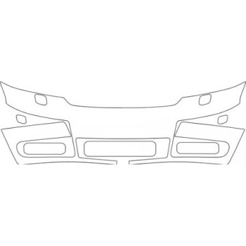 2000 AUDI A6  BUMPER KIT-    WITHOUT FRONT LICENSE PLATE