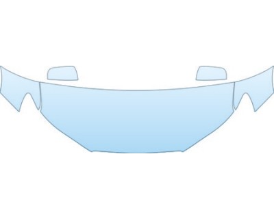 2009 HYUNDAI SANTA FE SE  Hood Fender Mirror Kit - PRECUT PPF CLEAR BRA WRAP