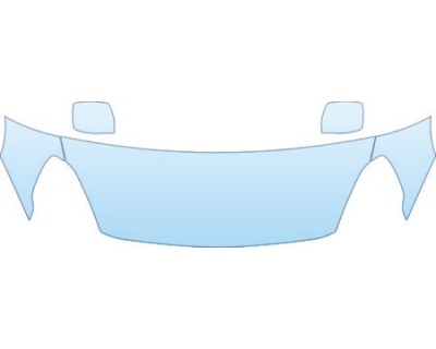 2009 HYUNDAI ENTOURAGE GLS  Hood Fender Mirror Kit - PRECUT PPF CLEAR BRA WRAP