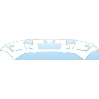 PAINT PROTECTION KIT - 2009 HYUNDAI TUCSON LIMITED BUMPER KIT - PRECUT PPF CLEAR BRA WRAP