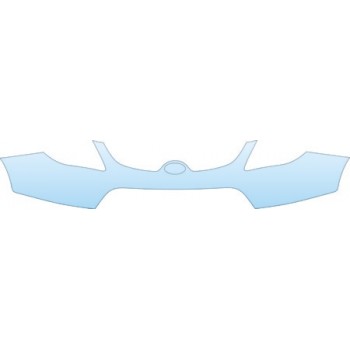 PAINT PROTECTION KIT - 2012 HYUNDAI VERACRUZ LIMITED  BUMPER KIT - PRECUT PPF CLEAR BRA WRAP