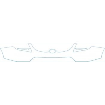 PAINT PROTECTION KIT - 2012 HYUNDAI VERACRUZ LIMITED  BUMPER KIT - PRECUT PPF CLEAR BRA WRAP