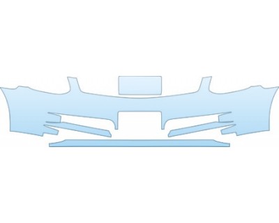 PAINT PROTECTION KIT - 2003 INFINITI G35 SEDAN BASE MODEL BUMPER KIT - PRECUT PPF CLEAR BRA WRAP