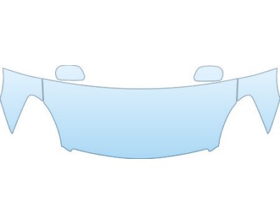 2005 INFINITI G35 SEDAN BASE Hood Fender Mirror Kit - PRECUT PPF CLEAR BRA WRAP