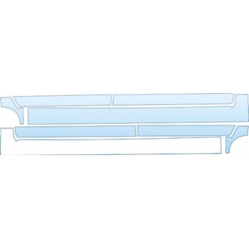 Precut PPF Kit – Clear Bra Paint Protection Film PAINT PROTECTION KIT - 2004 AUDI A8 ROCKERS FROM FRONT TO REAR WHEEL WELL. - PRECUT PPF CLEAR BRA WRAP