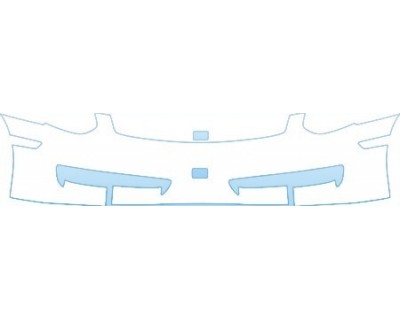 PAINT PROTECTION KIT - 2007 INFINITI G35 COUPE BASE BUMPER KIT - PRECUT PPF CLEAR BRA WRAP