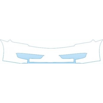 PAINT PROTECTION KIT - 2009 INFINITI G37 COUPE JOURNEY LOWER BUMPER KIT - PRECUT PPF CLEAR BRA WRAP