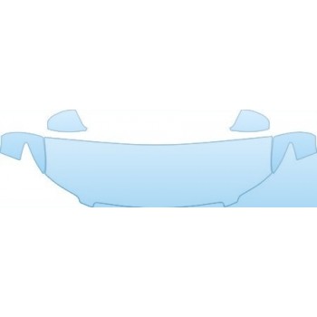 2003 INFINITI FX35  Hood Fender Mirror Kit - PRECUT PPF CLEAR BRA WRAP