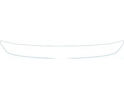PAINT PROTECTION KIT - 2010 INFINITI M45 BASE  REAR BUMPER DECK KIT - PRECUT PPF CLEAR BRA WRAP