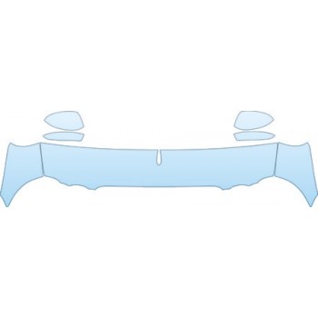 2004 JAGUAR XJ8  Hood Fenders Mirrors. Kit - PRECUT PPF CLEAR BRA WRAP